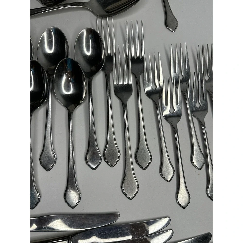 Oneida‎ Rogers Summermist Stainless Flatware Replacement Set 37 Dinner Fork
